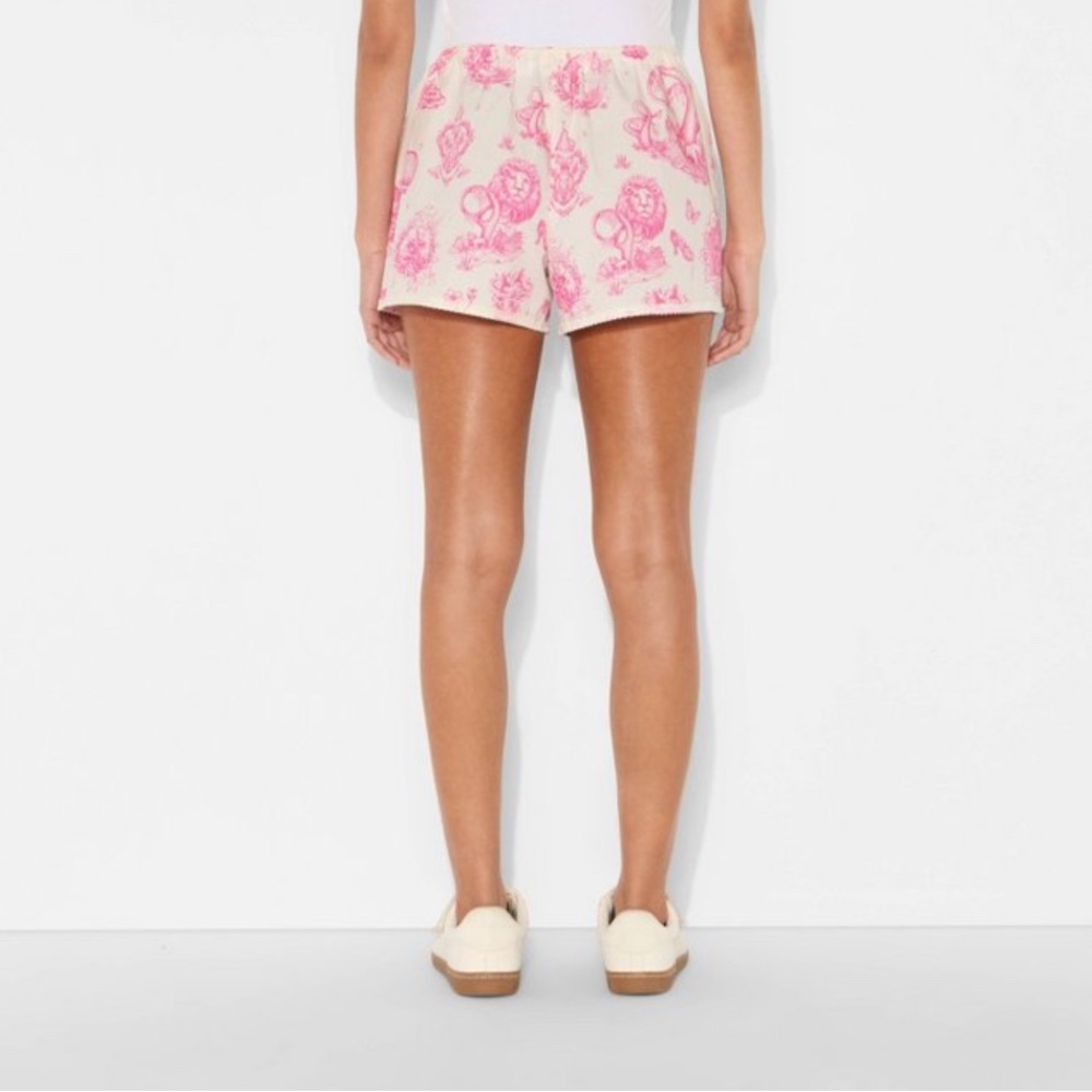 In Hand | Wicked x Katie Kime Women’s Toile Graphic Boxers - Cream | NWT - Picture 3 of 4